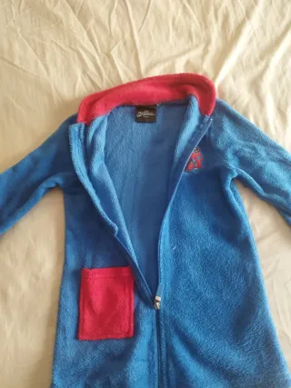 Vestaglia pile Spiderman 5 anni 110 cm