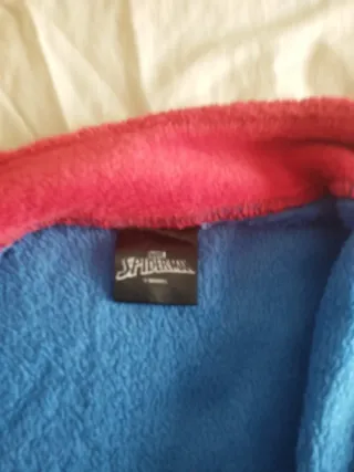 Vestaglia pile Spiderman 5 anni 110 cm