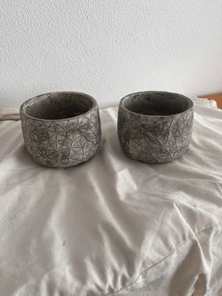 Juego de macetas Por separado 3€ Todas juntas 30€