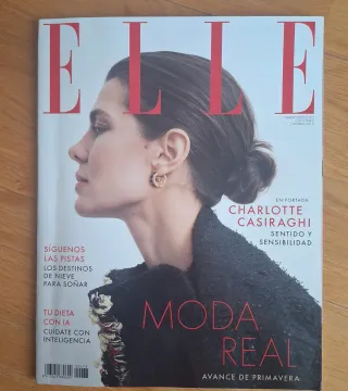 Charlotte Casiraghi. Revista.