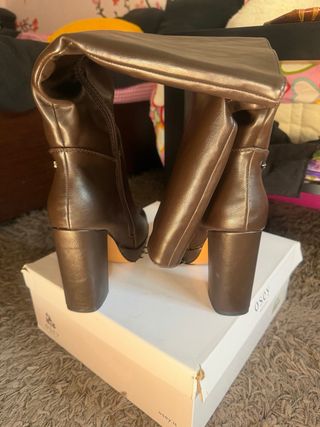 Stivali alti Osey n.40 marrone