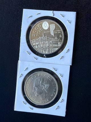 Moneda 2000 ptas 1994 Madrid