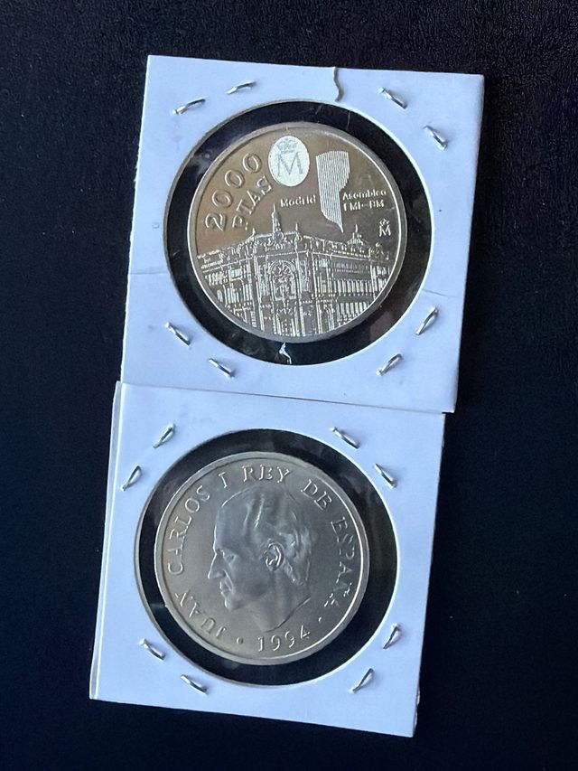 Moneda 2000 ptas 1994 Madrid