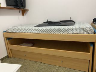 Cama nido con cajones