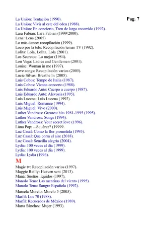 CD'S originales. Listado No 2, Más de 600 Títulos.