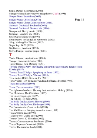 CD'S originales. Listado No 2, Más de 600 Títulos.