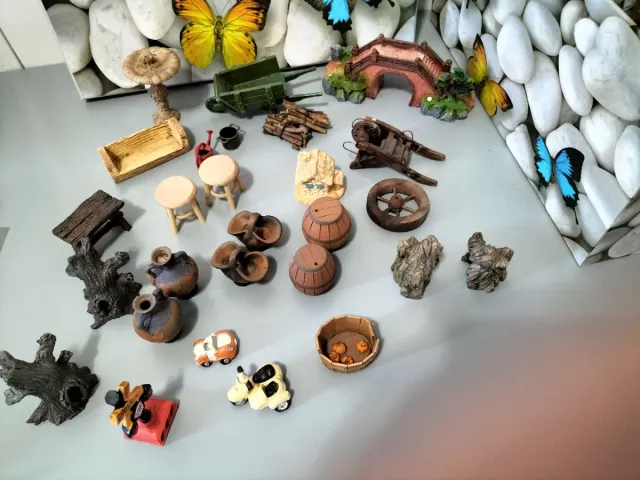 Accesorios para jardines enanos