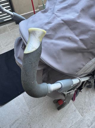 Carrito Maclaren plegable gris