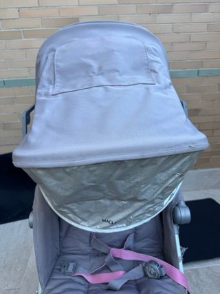 Carrito Maclaren plegable gris