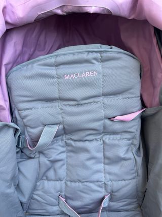Carrito Maclaren plegable gris