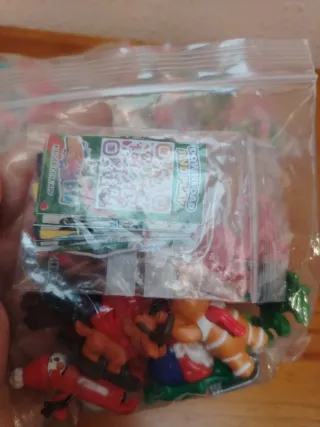 Lote figuras Kinder Navideñas