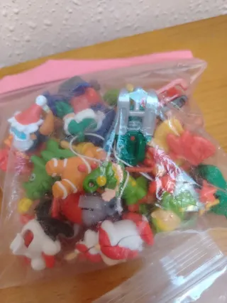 Lote figuras Kinder Navideñas