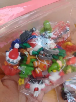 Lote figuras Kinder Navideñas