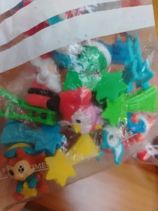 Lote figuras Kinder Navideñas