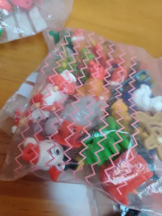 Lote figuras Kinder Navideñas