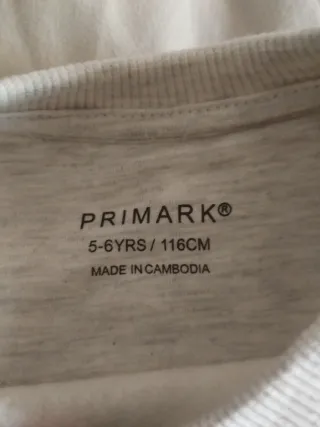 Maglia bimbo 5/6 anni 116 cm dinosauri