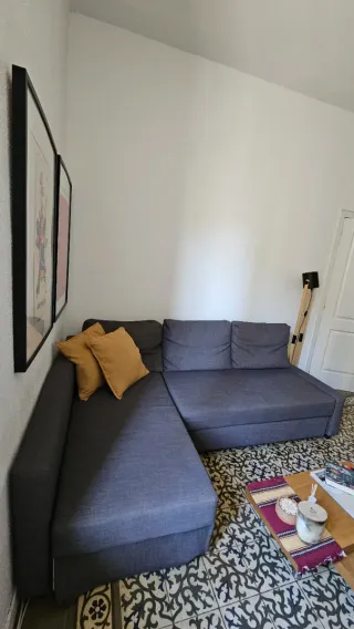 Sofá cama modular FRIHETEN IKEA gris