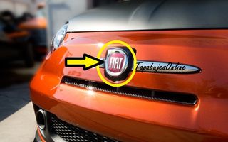 OFERTA 1 LOGOTIPO PARA MALETERO O CAPOT FIAT500