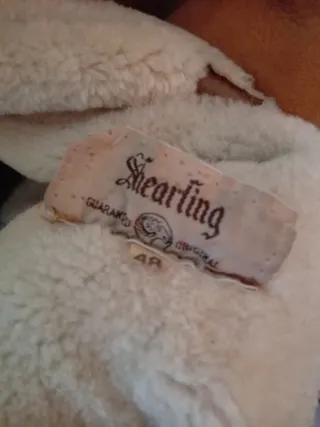 Giaccone Montone Beige/Marrone unisex