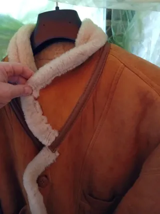 Giaccone Montone Beige/Marrone unisex