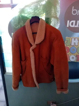 Giaccone Montone Beige/Marrone unisex