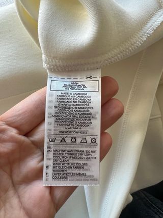 Sudadera Adidas Originals Crew Beige