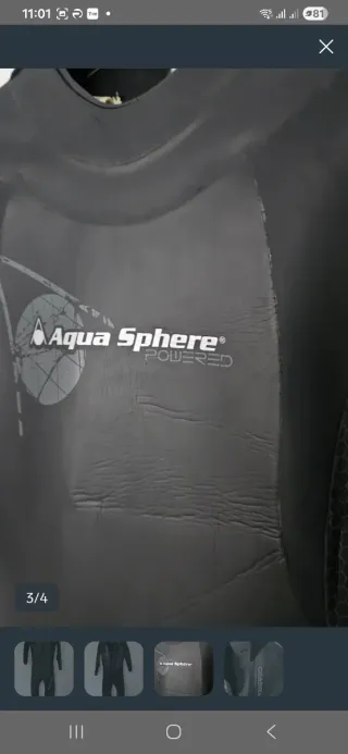 Neopreno Aqua Sphere 3/2 Talla M