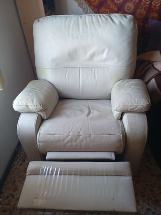 Poltrona relax in pelle automatica Coconex USB