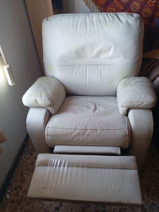 Poltrona relax in pelle automatica Coconex USB