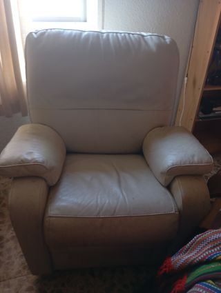 Poltrona relax in pelle automatica Coconex USB