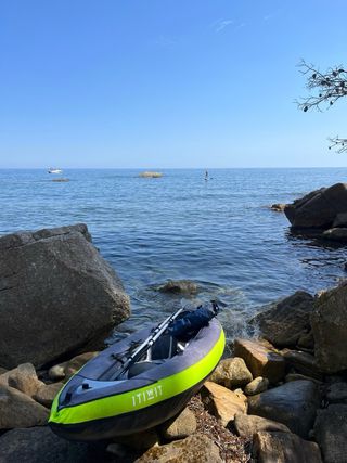 Kayak hinchable Itwit 2021 + 2 Remos + 2 Chalecos