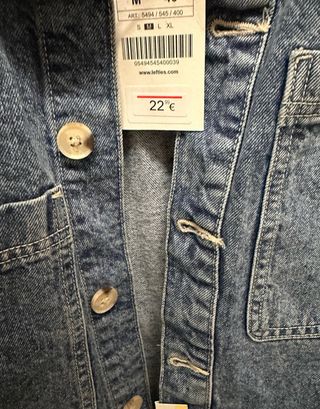 Cazadora vaquera Lefties Talla M