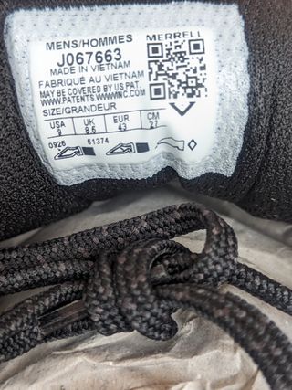 Merrell Vapor Glove 6 Zapatillas Negras