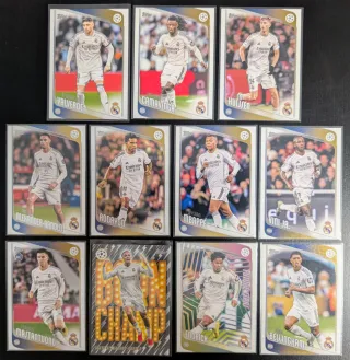 11 Cromos 2025-2026 Champions Leage Real Madrid