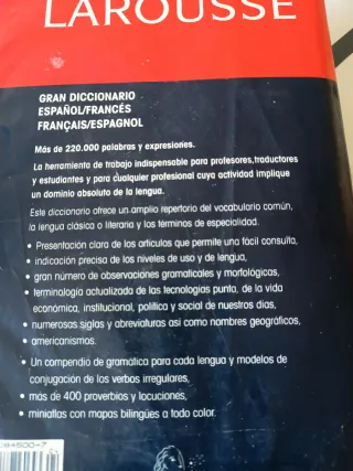 Gran Diccionario Espanol - Frances