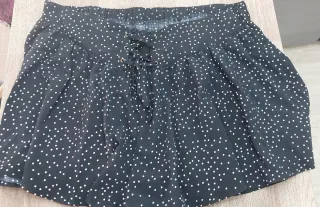 Pantalon corto lunares negra Shein 3xl