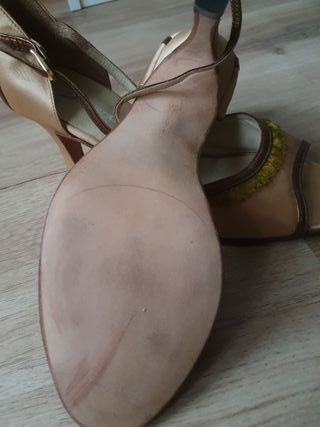 Zapatos de tango argentino