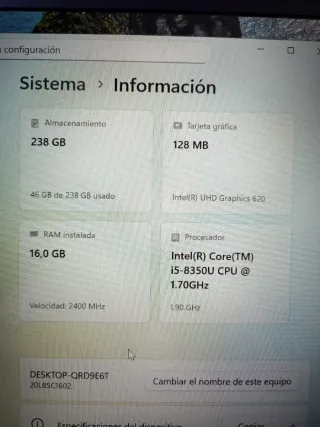 Lenovo ThinkPad T480s i5-8350u 16Gb / 256 GB Tácti