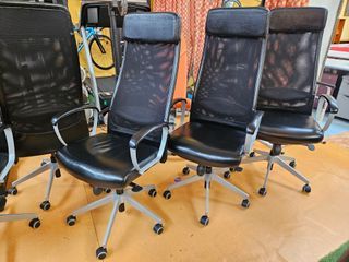 Cadeiras de escritório - Algumas marcas de desgast