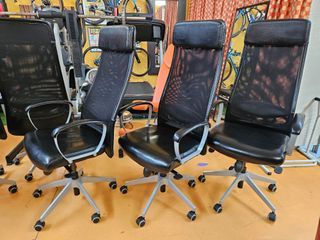 Cadeiras de escritório - Algumas marcas de desgast