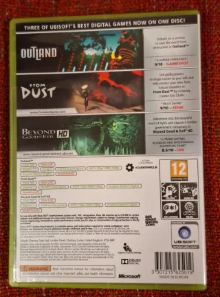 Beyond Good and Evil + Outland + From Dust Xbox