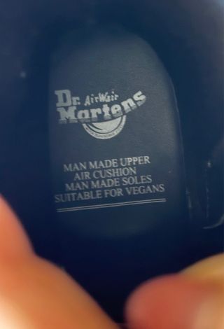 Botas Dr. Martens Negras Veganas