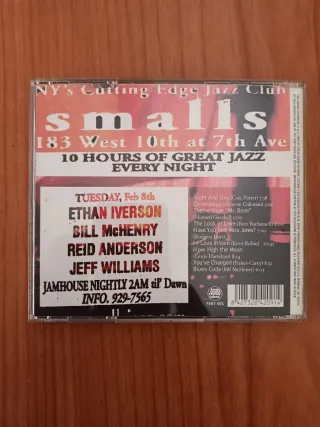 CD Jazz Ethan Iverson Live at Smalls