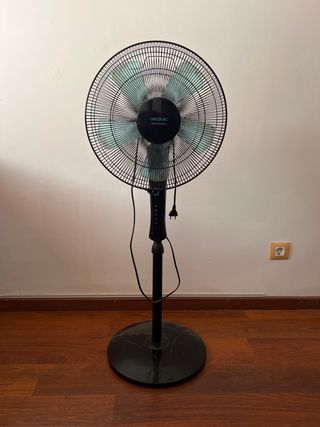 Ventilador Cecotec Negro y Turquesa