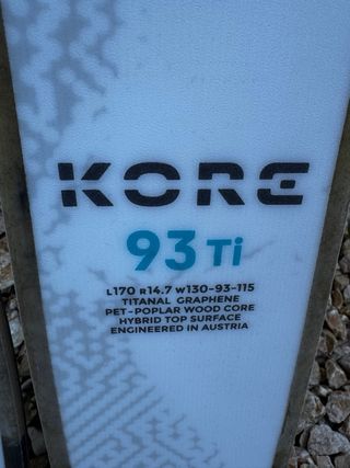 Esquís Head Kore 93 Ti 170 cm