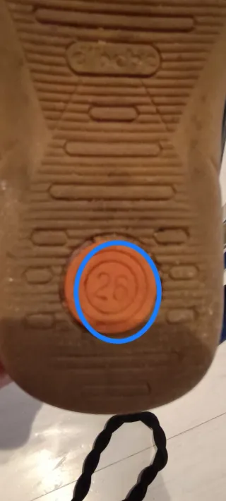 Mocasines de piel para niño/niña