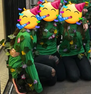 3 Camisetas Disfraz Primavera