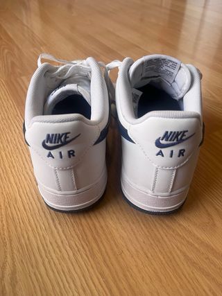 Nike Air Force 1 Talla 40 Azul/Blanco