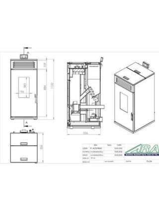 Caldera Nueva de Pellets Hidro 16 CAST1003
