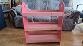 Estantería infantil rosa
